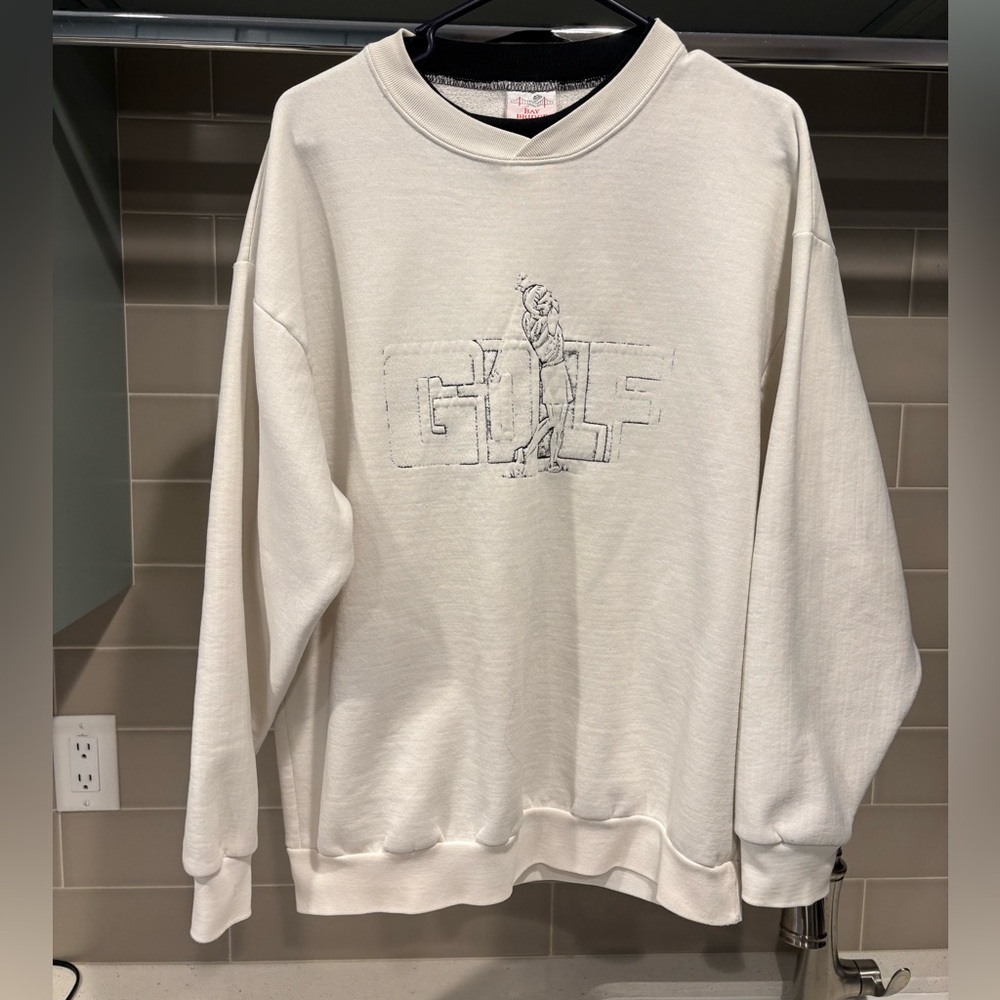 Vintage 80s Golf Heavyweight Crewneck Sweatshirt Bay Bridge Size L